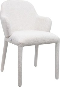 Krzesło do jadalni Akira, tapicerowane w całości