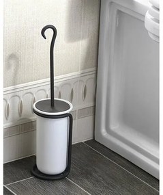 METAFORM CC010 Rebecca szczotka do WC stojąca, czarny/ceramika