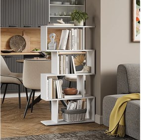 Room Divider biały 70x23.8x132.1 levio