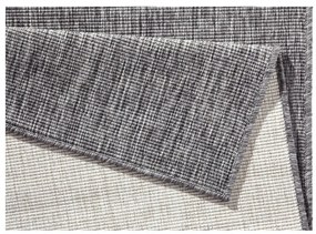 Szary dywan dwustronny NORTHRUGS Miami, 160x230 cm