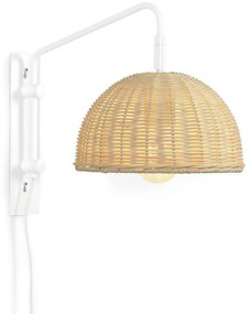 Rattanowy kinkiet ø 23 cm Damila – Kave Home