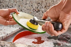 Szczotka do naczyń z pojemnikiem na płyn SinkTech – Joseph Joseph