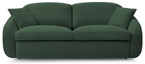 Zielona rozkładana sofa 235 cm Cezanne – Bobochic Paris