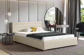 Łóżko tapicerowane Higa 2X 140x200 - 44 kolory