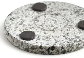 Zestaw granitowych podkładek pod szklanki, Ø10,5 cm