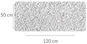 Podłużna mata łazienkowa ze wzorem, 50 x 120 cm