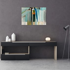 Obraz na szkle - Abstrakcja (70x50 cm)