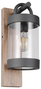 Zewnętrzna lampa ścienna (wysokość 33 cm) Sambesi – Trio