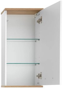Biała wisząca szafka łazienkowa 36x75 cm Set 923 – Pelipal