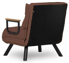 Fotel Sando Single Light Brown