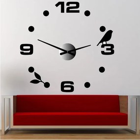 Samoprzylepny zegar ścienny - DIY Pohoda