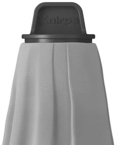 KNIRPS APOLL  BLACK 240 x 240 cm - parasol ogrodowy : Kolor parasola - Jasnoszary