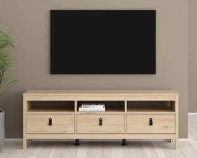 Szafka pod telewizor z szufladami Madrid, jackson hickory