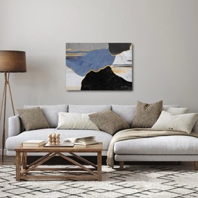Obraz - Teksturowane kształty (70x50 cm)