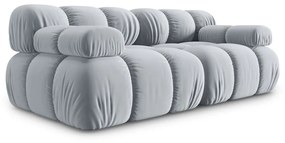 Jasnoniebieska aksamitna sofa 188 cm Bellis – Micadoni Home