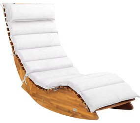 Detex Mata na leżak saunowy BALI, 58x7x177cmcm, beżowa