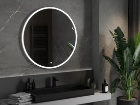 Mexen Gobi lustro łazienkowe podświetlane, okrągłe 100 cm, LED 6000K, antypara - 9801-100-100-611-00