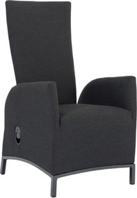 Doppler PARIS LIKA-TEX® regulowany fotel ogrodowy antracyt