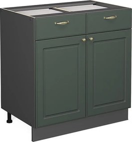 Szafka dolna do kuchni green gold country 80x51.6x82 fame-line