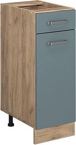 Szafka dolna do kuchni niebiesko-szary 30x46x81.6 r-line