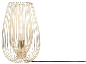 Lampa stołowa w kolorze złota Leitmotiv Lucid