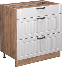 Szafka dolna do kuchni biały domek wiejski 80x51.6x82 fame-line