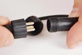 diLED świetlna sieć - 100 LED, biała ciepła