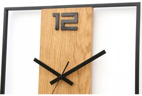 Zegar na ścianę nowoczesny do salonu sypialni cichy kwadratowy efektowny
