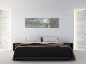 Obraz - Eugène Boudin, Le Havre, reprodukcje (170x50 cm)