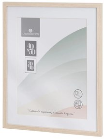 Ramka ścienna w naturalnym kolorze 42x52 cm Sencillo – Casa Selección