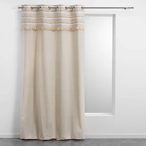 Bawełniana zasłona w naturalnym kolorze 140x240 cm Atlas – douceur d'intérieur