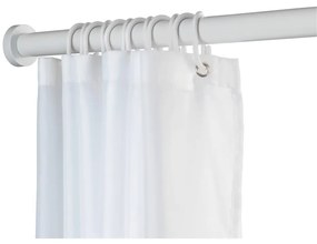 Biały drążek teleskopowy do łazienki Wenko Luz, dł. 70-115 cm