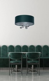 Lampa wisząca BUBBLE LIGHT 60cm zielona BPS KONCEPT