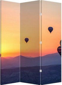 Parawan- Balony na ogrzane powietrze (126x170 cm)