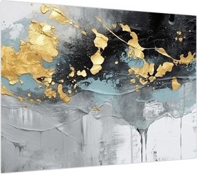 Obraz na szkle - Abstrakcja (70x50 cm)