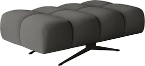 Nowoczesna pufa PRADO Soft Lux w tkaninie CURIO 93 WERSAL