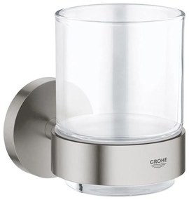 GROHE 41194DC0 - Szklanka z uchwytem START, stal nierdzewna