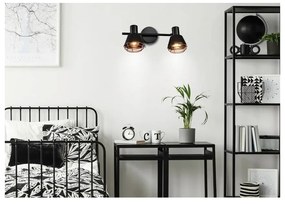 Czarny metalowy kinkiet Neria – Candellux Lighting