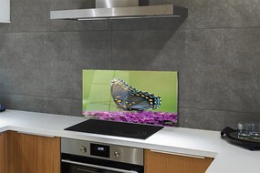 Panel nad Blat Kuchenny Barwny Motyl na Kwiatach