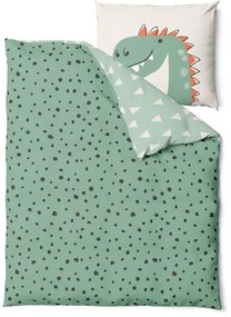 Bawełniana jednoosobowa pościel dziecięca 140x200 cm Dino – Bonami Selection
