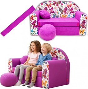 Kanapa/sofka Dla Dziecka, Piankowa Rozkładana 160cm - M33
