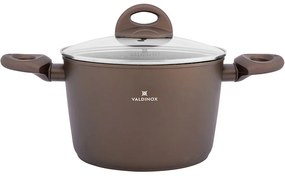 Valdinox Aurum Garnek z powłoką nieprzywierającą i pokrywką, 20 cm, 3,2 l