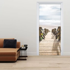 Fototapeta na drzwi - Wejście na plażę (95x205cm)