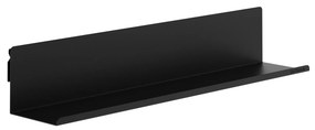 Półka wisząca metalowa czarna, 700 mm: JOANNE