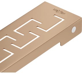 Mexen Flat M15 maskownica do odpływu liniowego 100 cm, miedź szczotkowana - 1C24100
