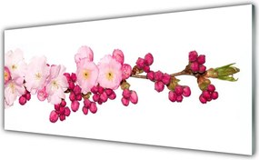 Szkło do Kuchni na Ścianę Kwitnąca Gałązka Wiśni