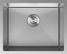 Mexen Trixo zlewozmywak stalowy 1-komorowy 540 x 440 mm, inox - 6414541000-01