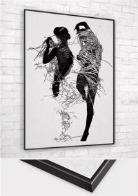 Grafika matowa Passion w aluminiowej oprawie