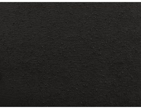 Czarny fotel z materiału bouclé Elisa – Bobochic Paris