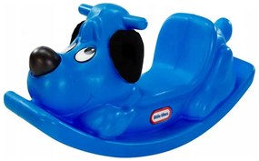 Little tikes piesek na biegunach niebieski bujak